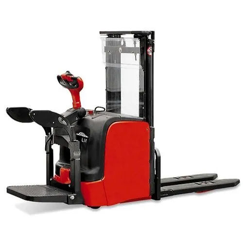 Red & Black Godrej Electric Stacker