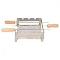 Barbeque Stand Chhota Tandoor With 3 Skewers