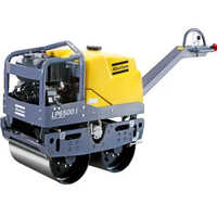 Gray Atlas Copco Lp6500 I Walk Behind Roller