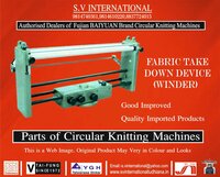WINDERS ( FABRIC TAKE DOWN DEVICE) COMPLETE SET