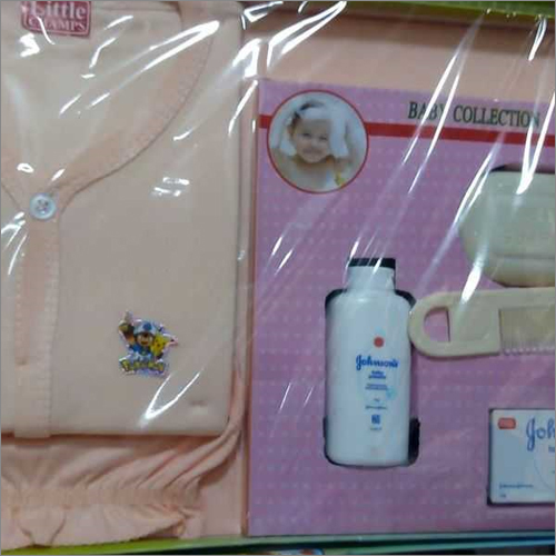 S60 Baby Care Kit - Cotton Material, Pink Casual Wear Clothing for Infants