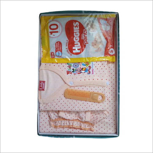 SB Huggies Baby Garments - Soft Cotton Fabric, Casual Wear in Gentle Pink | Breathable, Hypoallergenic, Absorbent Core with Leak Protection Features