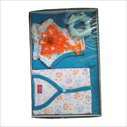WP4 Baby Garments - Cotton Casual Wear, Sky Blue Color for Comfortable Everyday Attire