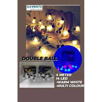 Led Double Ball Fancy Light - Color: Warm White