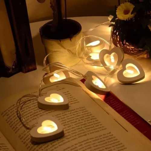 LED Heart Shaped String Light