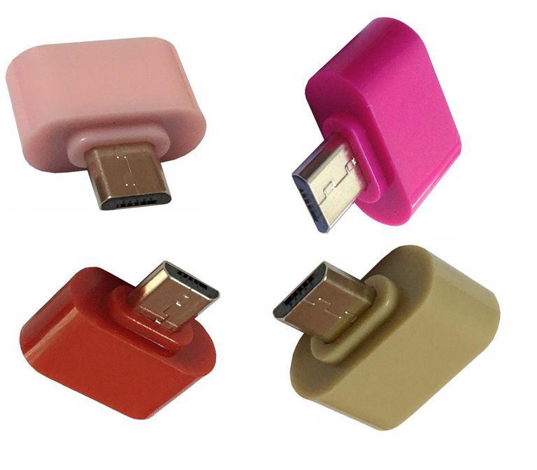 MICRO USB OTG TO USB 2.0 (ANDROID SUPPORTED)