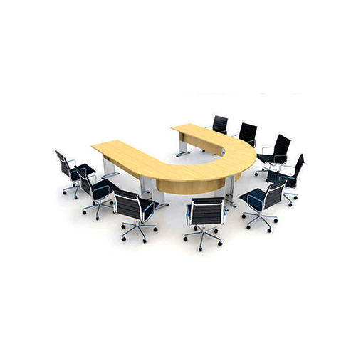 Durable Stylish Wood Conference Table