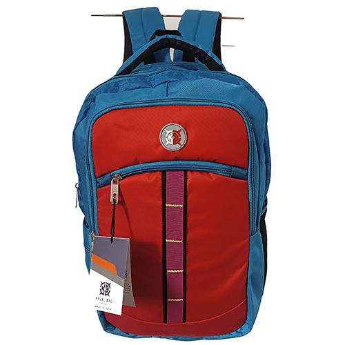 Red and Blue  School Bag