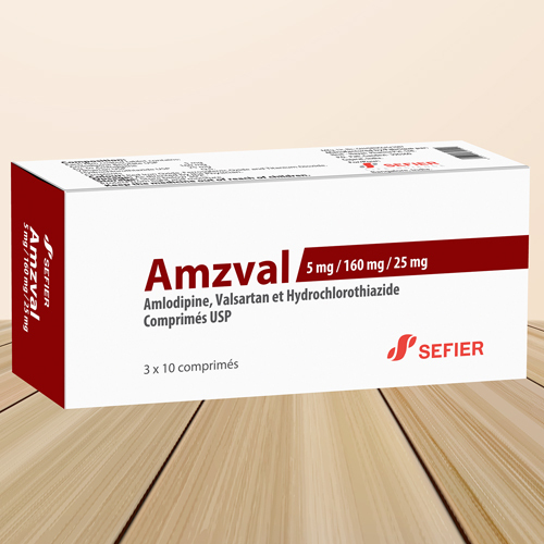 Amlodipine Valsartan And HCTZ Tablets USP 5mg-160mg-25mg