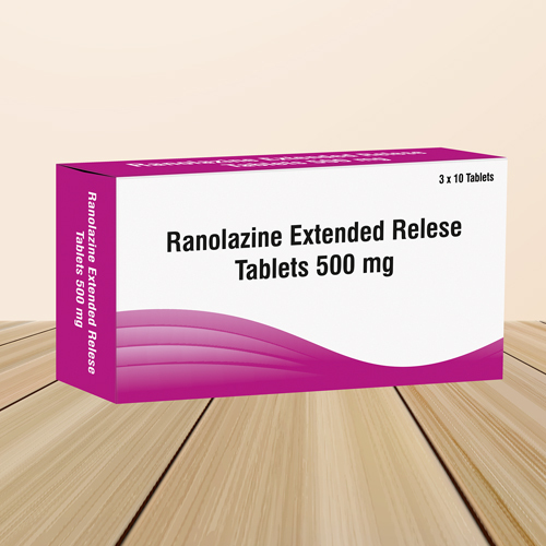 Ranolazine Extended Release Tablets 500 mg