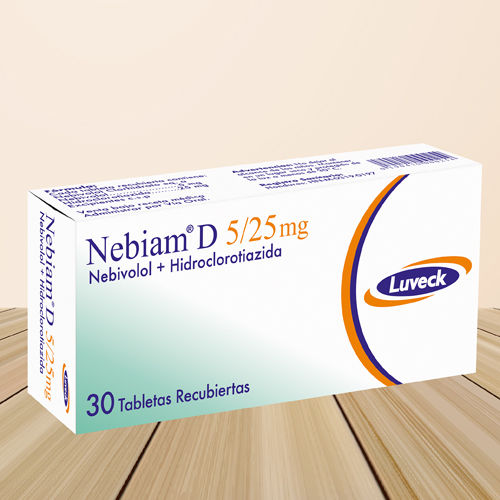 Nebiam Nebivolol And Hydrochlorothiazide Tablets 5 Mg-25 Mg General Medicines