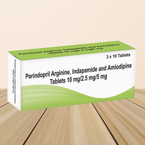 Perindopril Arginine Indapamide And Amlodipine Tablets 10mg-2.5mg-5 mg