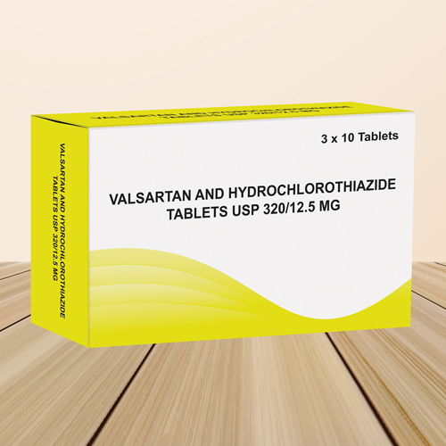 Valsartan And Hydrochlorothiazide Tablets USP 320-12.5 mg