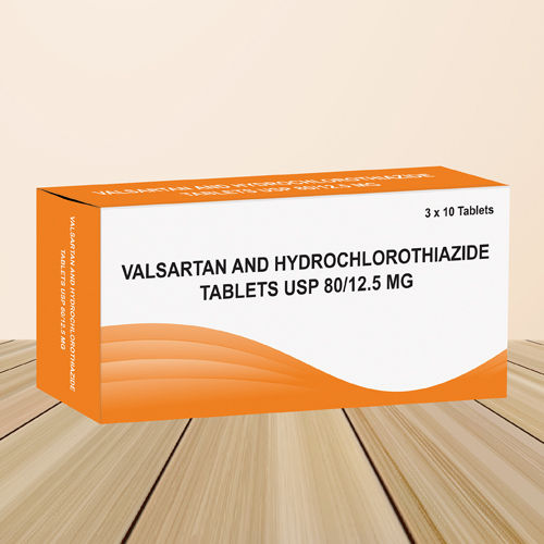 Valsartan And Hydrochlorothiazide Tablets USP 80-12.5 mg