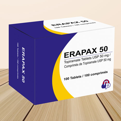 Erapax Topiramate Tablets Usp 50 Mg Room Temperature