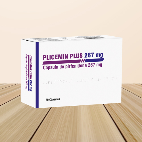 Plicemin Plus Pirfenidone Capsules 267 mg