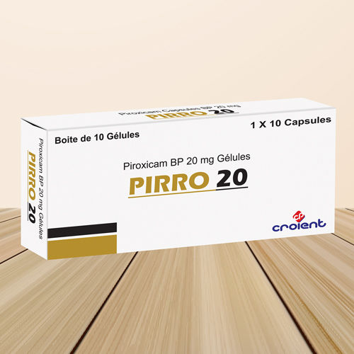 Pirro 20 Piroxicam Capsules Bp 20 Mg General Medicines