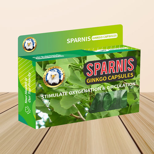 Sparnis Ginkgo Biloba And Vitamin E Soft Gelatin Capsule General Medicines