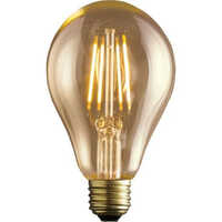 Decorative Led Bulb - Metal & Glass, Customized Size, Warm White Light | Energy-efficient, Long-lasting Design