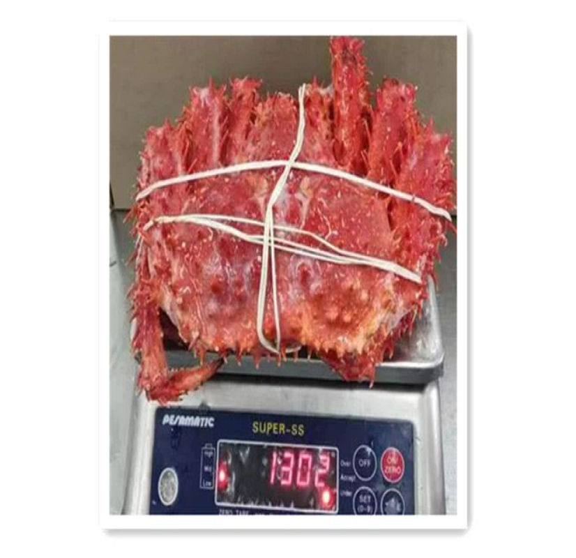 Frozen Cooked King Crab Whole Round