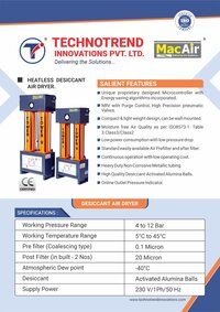 Desiccant Air Dryer