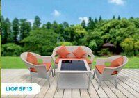 4 Seater Outdoor Wicker Sofa set