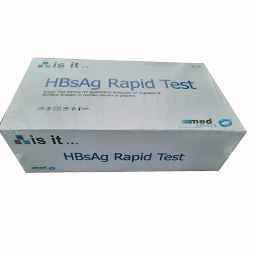 Hbsag Medsource Rapid Test Kit - Material: Plastic