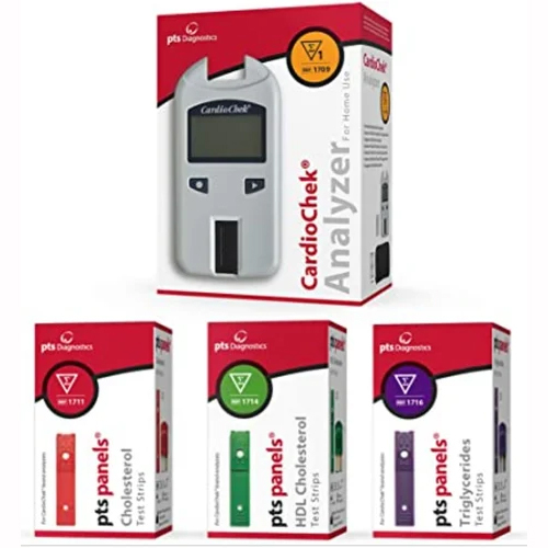 Cardiochek PA Lipid Meter - New Plastic Portable Manual Use | Rapid Cholesterol Testing Tool for Lipid Profiles Including LDL HDL Total Cholesterol and Triglycerides