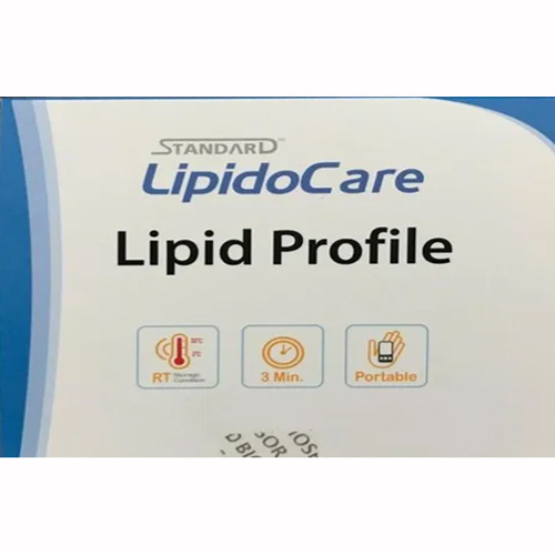 Sd Lipidocare Lipid Test Strips - Manual, Portable Diagnostic Strips for Blood Lipid Assessment | Measures TC, TG, HDL, LDL, Non-HDL Levels