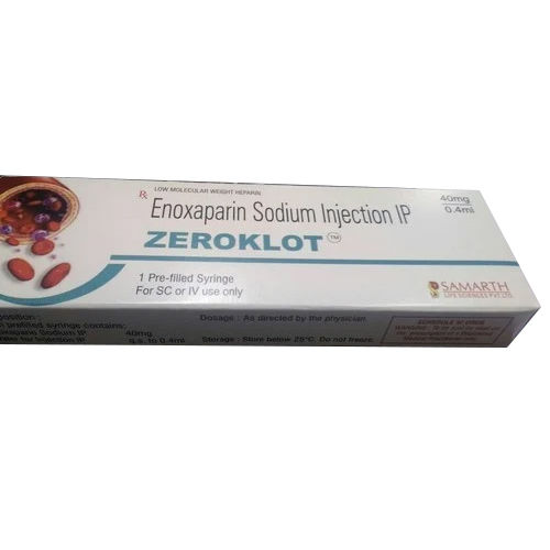 40 Mg Enoxaparin Sodium Injection Ip - Physical Form: Liquid