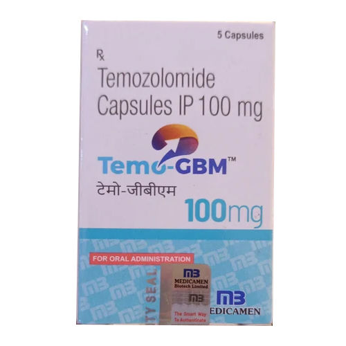 100 MG Temozolomide Capsules IP