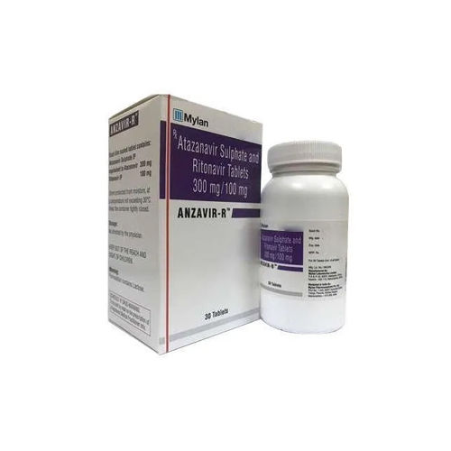 300 Mg Ataznavir Sulphate And Ritonavir Tablets General Medicines