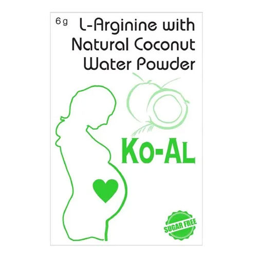 L-Arginine With Natural Coconut Water Powder - Drug Type: General Medicines