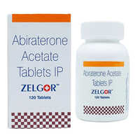 Zelgor Tablets - 250mg Abiraterone Acetate | Anti-cancer Treatment For Prostate Cancer, 120 Tablets Per Pack, Store Below 30â°c