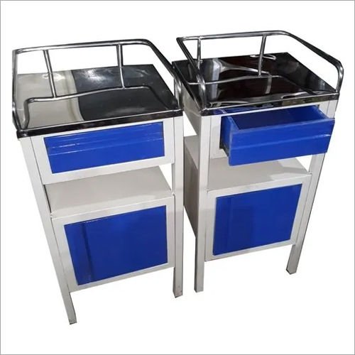 Eco-Friendly Stainless Steel Hospital Medicine Trolley