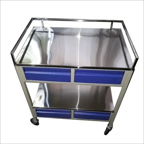 Stainless Steel Medicine Trolley