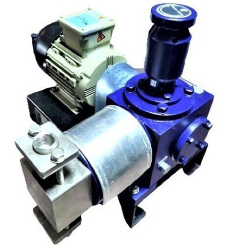 Blue Alum Dosing Pumps