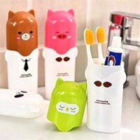Cartoon Travel Toothbrush Holder - Color: Multicolor