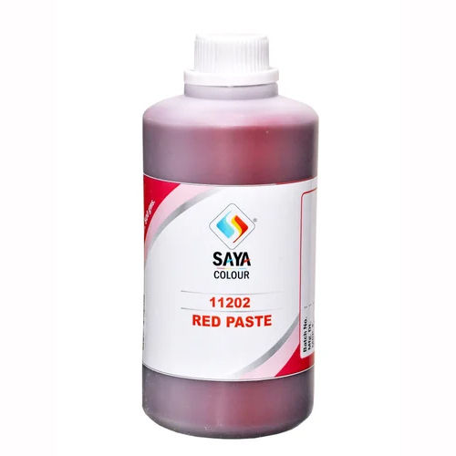 11202 Red Pigment Paste For Paint Application: Industrial