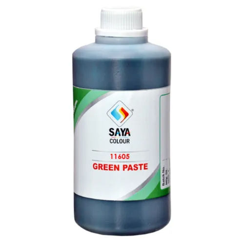 11605 Green Pigment Paste For Detergent Application: Industrial