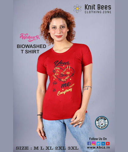 Ladies Sports T-Shirt at best price in Tiruppur by Young Trend