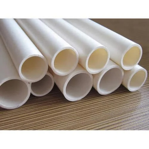 20mm PVC Conduit Pipe - 10 Feet Length , Round Threaded Design in White , Flame Retardant, Corrosion Resistant for Indoor/Outdoor Use
