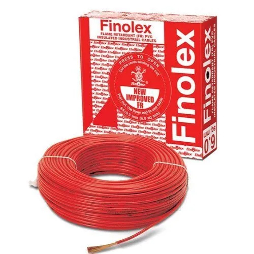 Red Finolex Flame Retardant House Wire