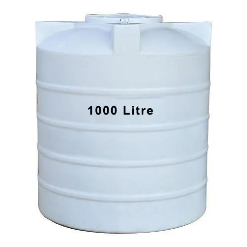 White 1000Ltr Antibacterial Water Tank