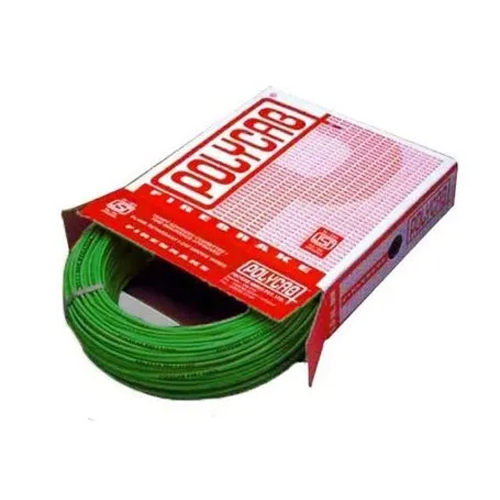 Green Polycab Fr Pvc House Wire