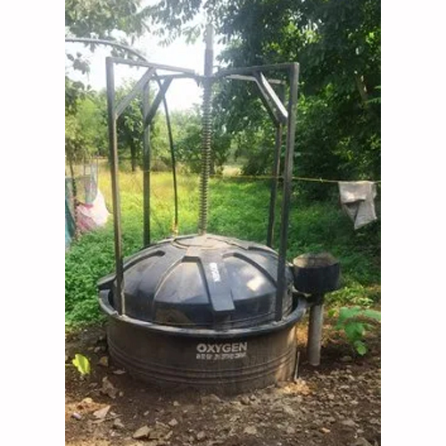 Black Sintex Bio Gas Plant