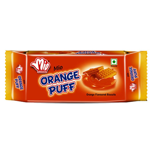 Orange Puff Biscuits Packaging: Bulk