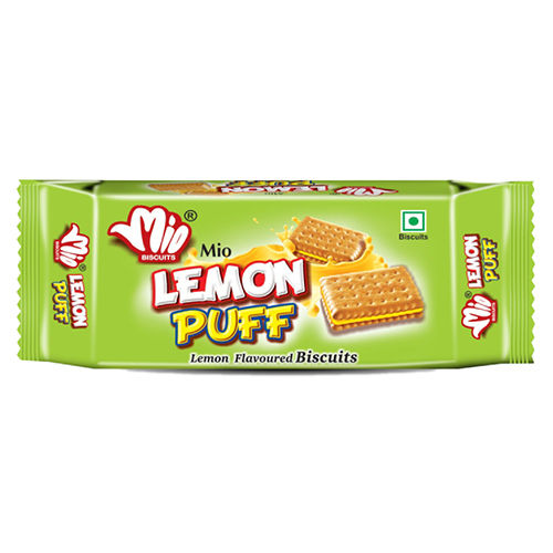 Lemon Puff Biscuits Packaging: Bulk