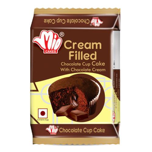 Cream Filled With Chocolate Cup Cake Packaging: Bulk