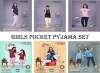GIRLS POCKET PYJAMA SET